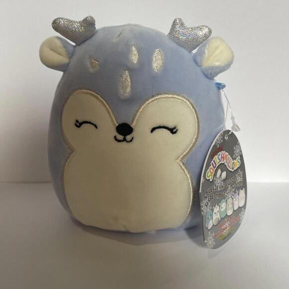 Squishmallows Other - Squishmallows 5" Farryn the Fawn Deer Silver Tag 2020